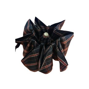 Knirps T200 medium duomatic check navy